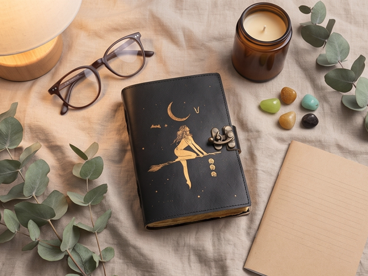 Witch Moon Leather Journal