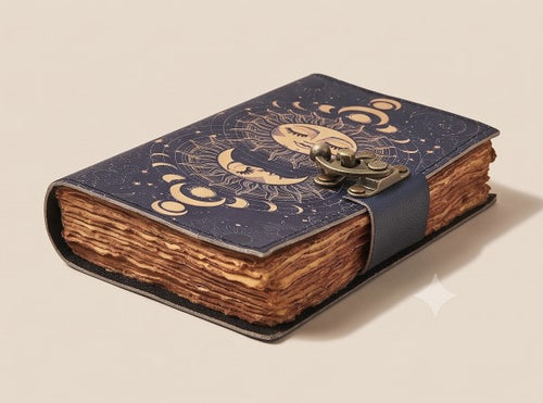 Sun & Moon Leather Journal
